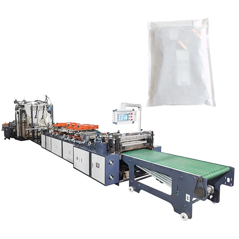 What are the components of paper bag making machine?