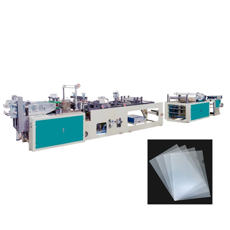 Transparent Document L Folder Making Machine